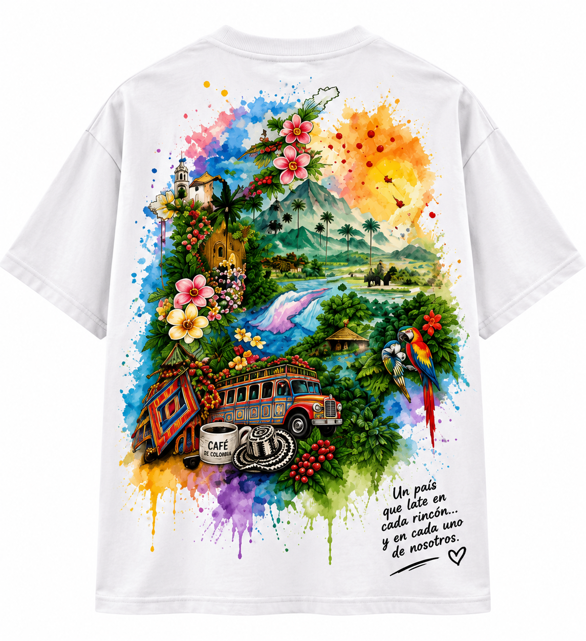 Camiseta Colombia Tierra Querida