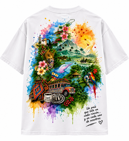 Camiseta Colombia Tierra Querida
