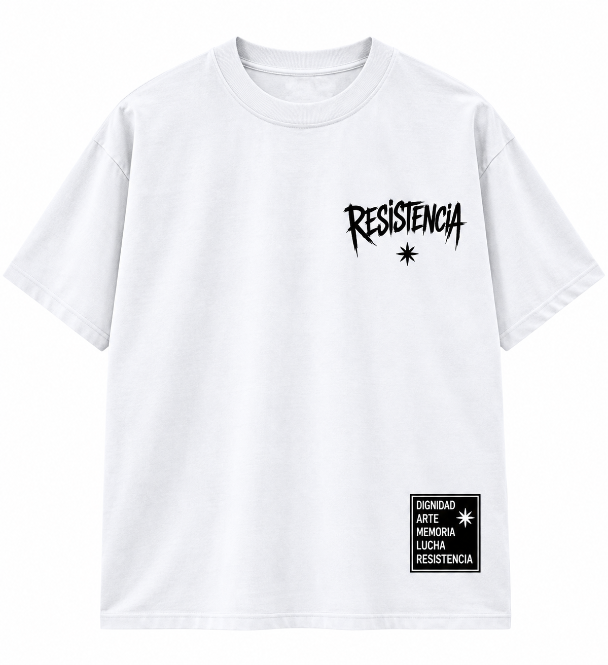Camiseta Blanca Resistencia