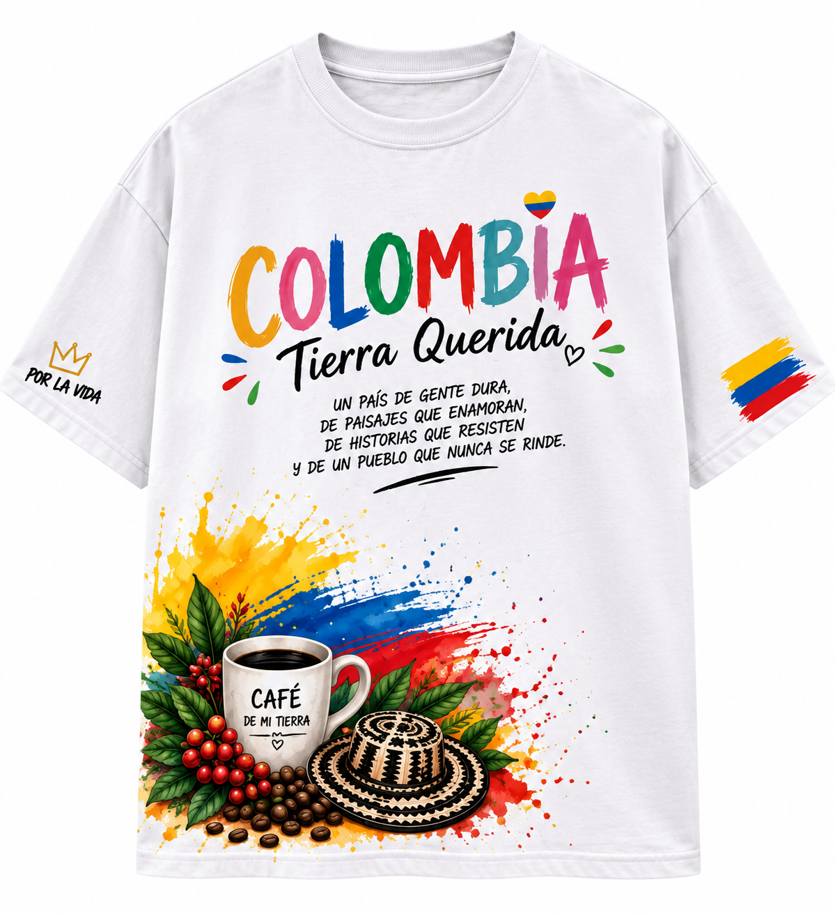 Camiseta Colombia Tierra Querida