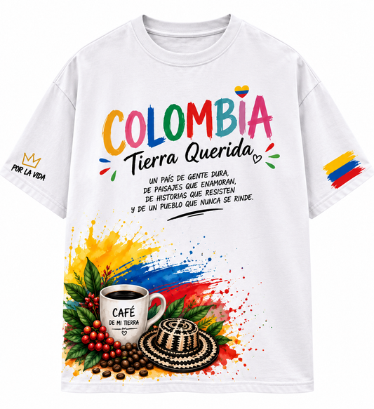 Camiseta Colombia Tierra Querida